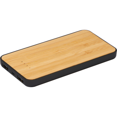 Logo trade meene pilt: Juhtmeta laadija ja akupank 8000 mAh MILAN