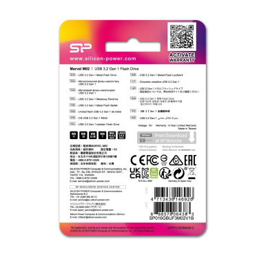 Logotrade reklaamtoote foto: Mälupulk Silicon Power Marvel – M02 3.2 16GB