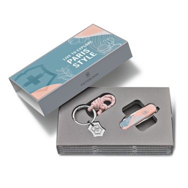 Logo trade reklaamtoote pilt: Victorinox taskunuga Classic SD, 58 mm, Celidor, Paris Style