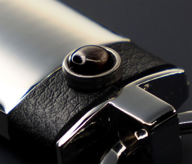 Logotrade reklaamkingi foto: Obsidiaankivi võtmerõngas 1298095