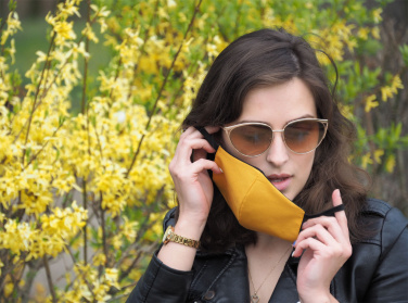 Logo trade ärikingi pilt: VENUS PRO puuvillane näomask koos HEPA filtri taskuga 1378165