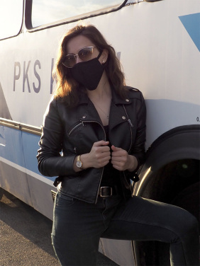 Logotrade ärikingituse foto: VENUS PRO puuvillane näomask koos HEPA filtri taskuga 1378165