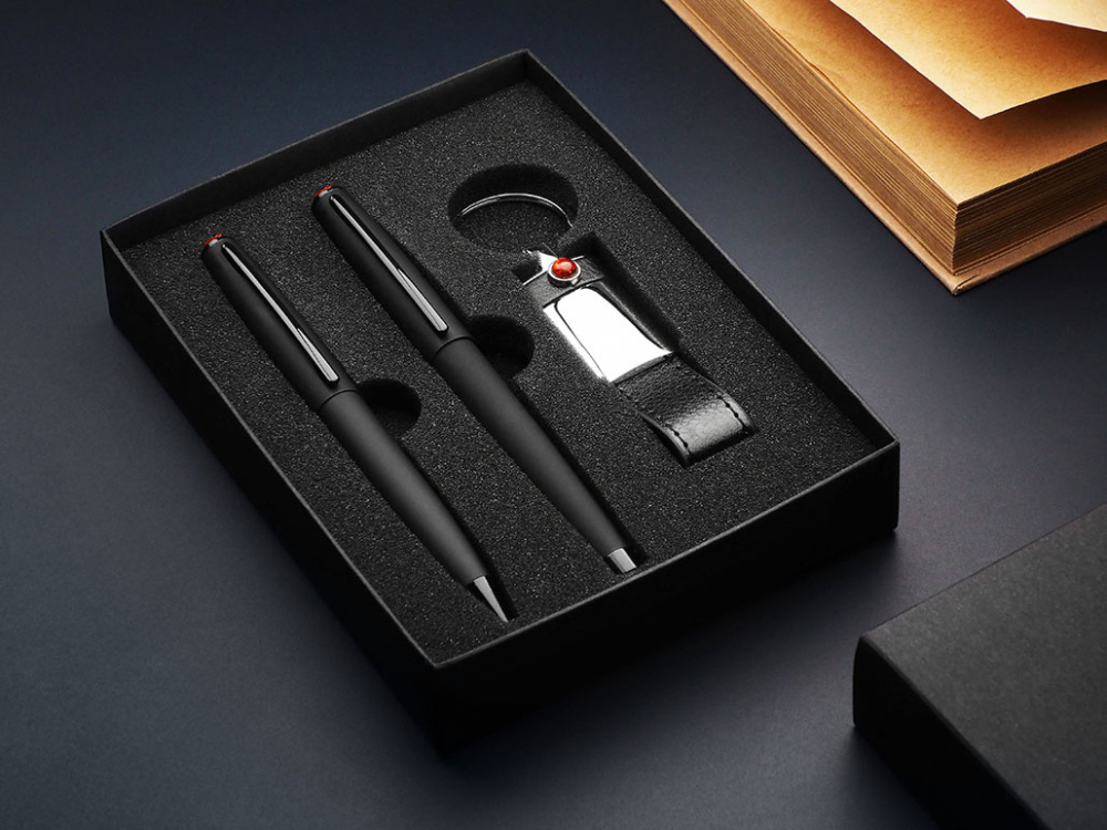 Logotrade ärikingi foto: Kinkekomplekt ehtsa merevaiguga1331036