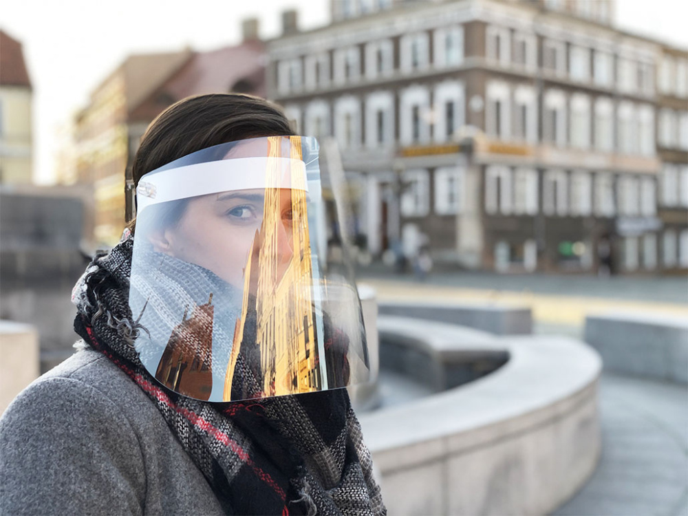 Logo trade ärikingituse pilt: TEMIDA kallutatav näomask 1424162