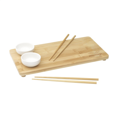 Logotrade ärikingid pilt: Temaki Bamboo Sushi Tray kinkekomplekt