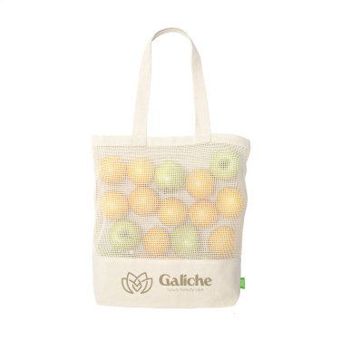 Logotrade reklaamkingitused pilt: Natura Organic Mesh Shopper (180 g/m²) ostukott