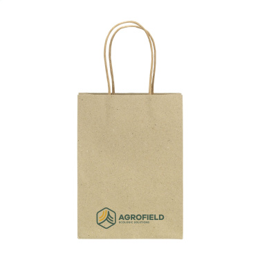 Logo trade ärikingituse pilt: Leaf It Bag taaskasutatud murupaber (120 g/m²) S