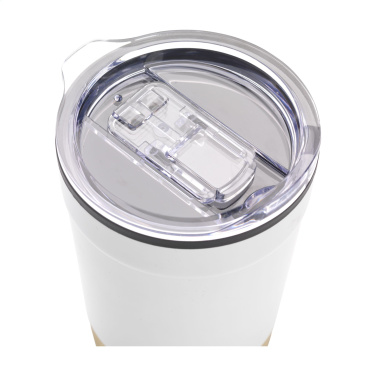 Logotrade reklaamkingi foto: Kobe Bamboo RCS Recycled Steel 350 ml kohvitass