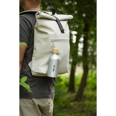 Logotrade meene foto: AluBamboo GRS Recycled Alu 500 ml veepudel