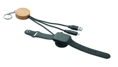 Logotrade firmakingitused pilt: BULE võtmehoidjaga 4in1 60 W kaabliga