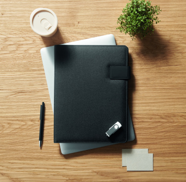 Logotrade reklaamkingid pilt: BURGUS A4 kaust ja juhtmevaba laadija