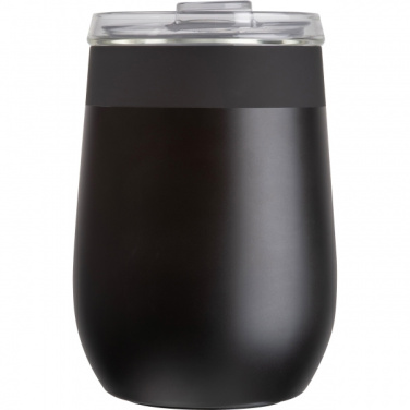 Logotrade firmakingi foto: MoLu taaskasutatud roostevabast terasest joogitops