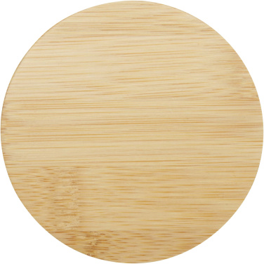 Logo trade reklaamkingitused foto: Leona 350 ml klaastass bambusest kaanega