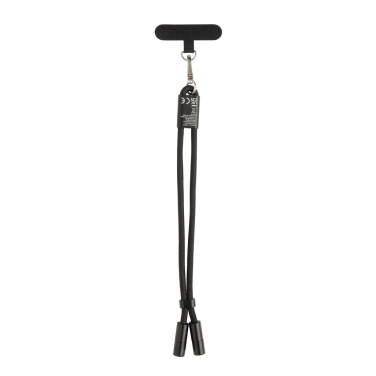 Logotrade reklaamkingitused pilt: LoopAmp RCS RPET reguleeritav telefoni randmerihm 60W kaabel