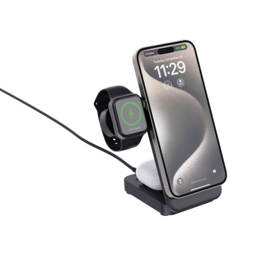 Logo trade firmakingituse pilt: Urban Vitamin Arcadia RCS plastikust 15W 3in1 magnetiline laadija