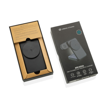 Logotrade meene foto: Urban Vitamin Arcadia RCS plastikust 15W 3in1 magnetiline laadija