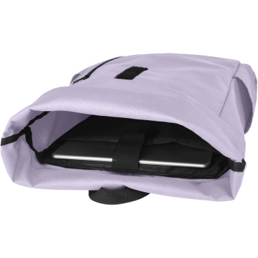 Logotrade firmakingituse foto: Byron 15,6" GRS RPET rull-top seljakott 18L