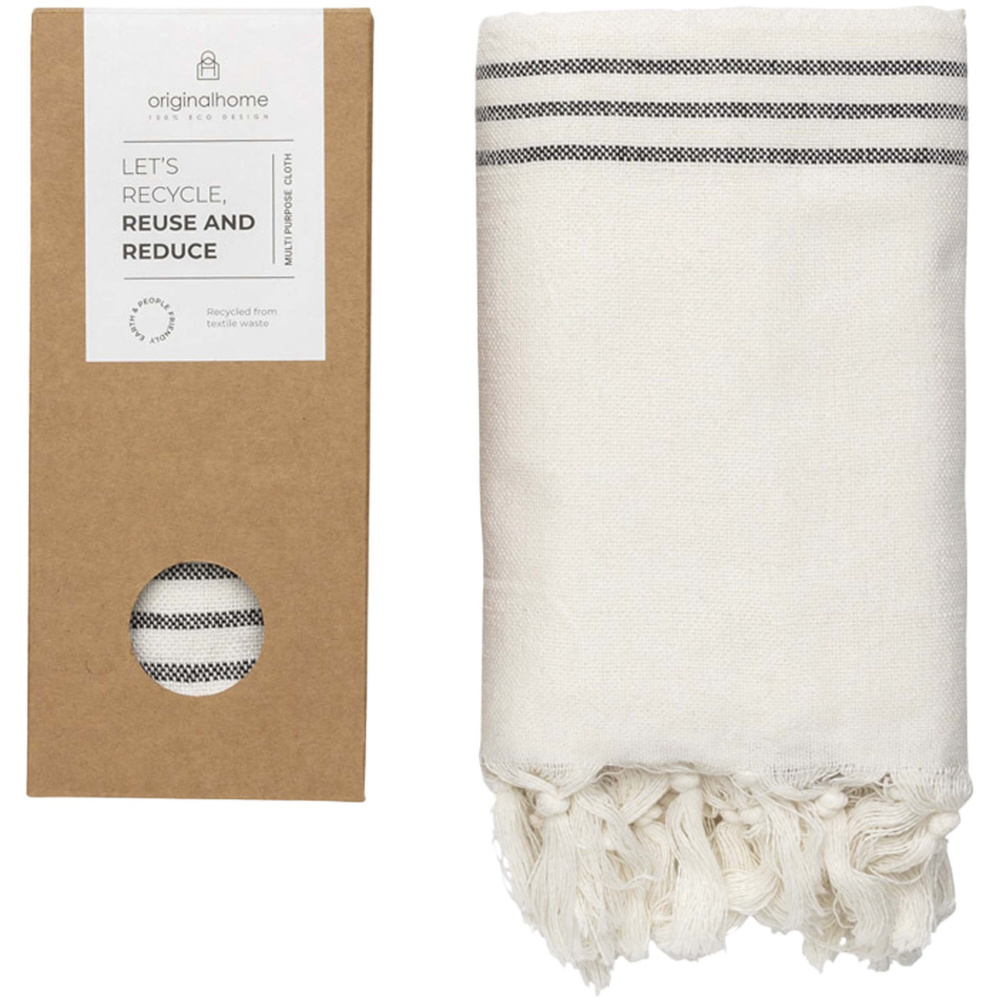 Logotrade reklaamkingid pilt: Originalhome ümbertöödeldud materjalist rätik- 85 x 175 cm