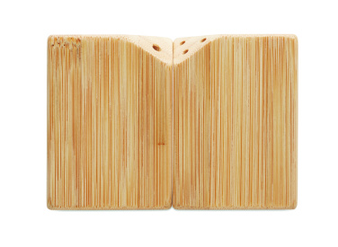 Logo trade reklaamkingitused foto: Bambusest soola- ja piprakomplekt BOTH