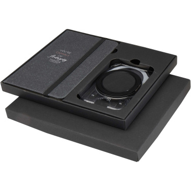 Logotrade ärikingi foto: Kern A6 kõvakaaneline märkmik ja MagSafe rahakotiga kinkekomplekt