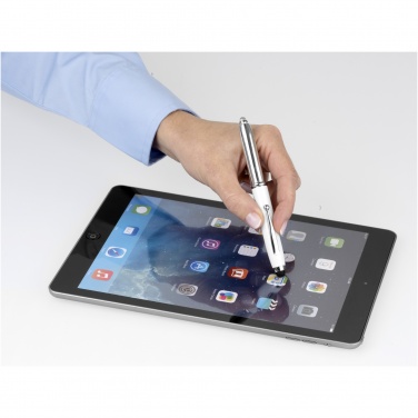 Logo trade mainoslahjat ja liikelahjat kuva: Xenon kosketusnäyttö-kuulakärkikynä, LED-valo