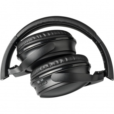 Logo trade mainostuote kuva: Blaze-kuulokkeet, joissa valaistu logo