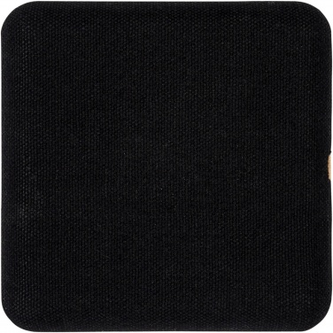 Logo trade liikelahja mainoslahja tuotekuva: Langaton Leaf-latausalusta 5W, bambua ja kangasta