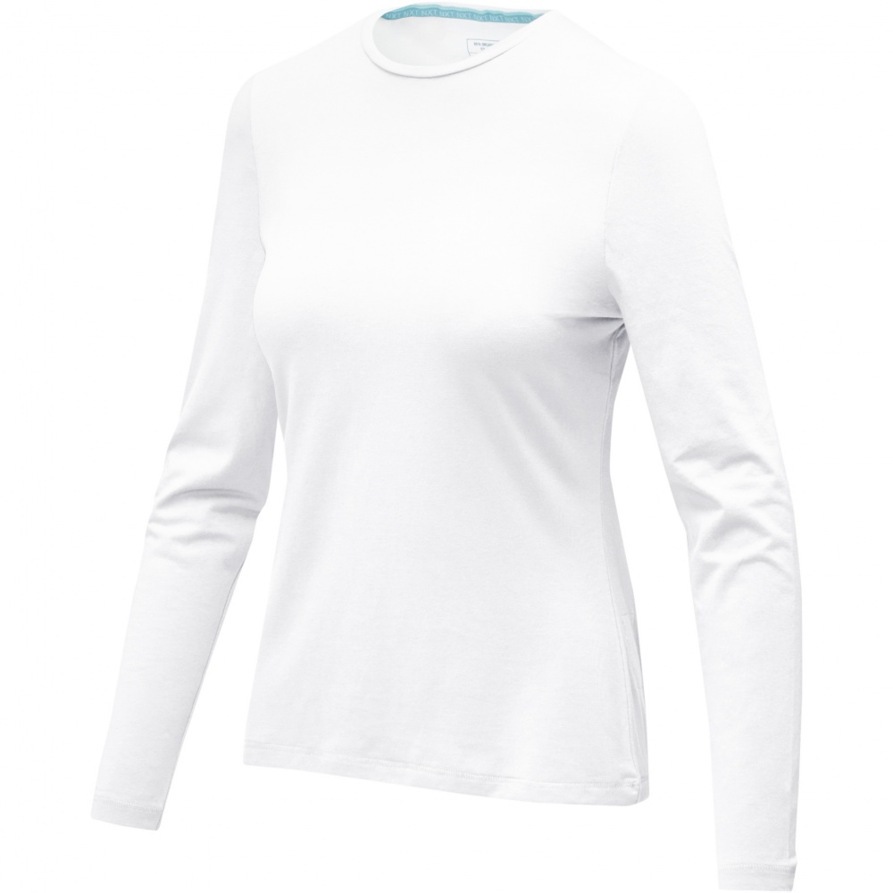 Logo trade liikelahja mainoslahja tuotekuva: Ponoka long sleeve women's organic t-shirt