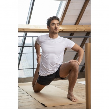 Logotrade liikelahjat kuva: Borax miesten lyhythihainen GRS-kierrätetty cool fit t-paita