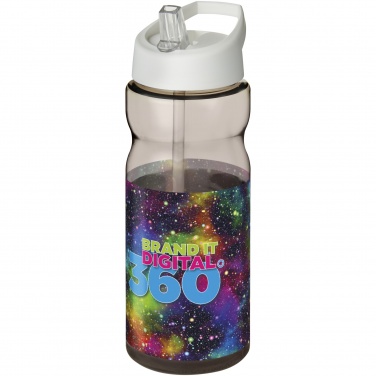 Logotrade mainoslahjat kuva: H2O Active® Base Tritan™ 650 ml urheilujuomapullo nokallisella korkilla