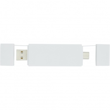 Logo trade liikelahja kuva: Mulan Kaksois USB 2.0 -hubi
