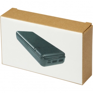 Logo trade liikelahja kuva: Loop 20 000 mAh:n varavirtalähde kierrätetystä muovista 