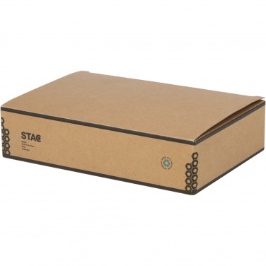 Logo trade mainostuote kuva: Spike 24-osainen RCS-kierrätetystä muovista valmistettu työkalusarja korkkipussilla