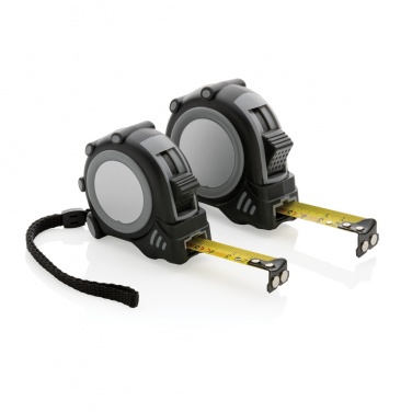 Logo trade mainoslahja kuva: RCS 5M/19mm mittanauha kierrätetystä muovista