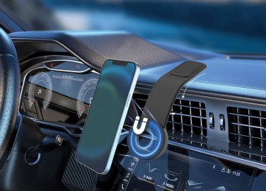 Logo trade mainoslahjat tuotekuva: DriveGrip RCS muovinen magneettinen puhelinpidike autoon