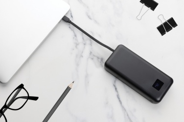 Logotrade liikelahjat mainoslahjat tuotekuva: Gridley 20000mAh 65W tietokonevirtapankki RCS muovista