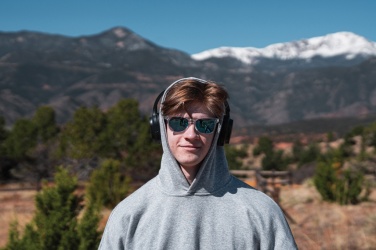 Logo trade mainoslahjat ja liikelahjat kuva: RCS Elite taitettavat langattomat kuulokkeet Rmuovista