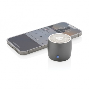 Logo trade liikelahjat tuotekuva: Swiss Peak RCS 3W bassokaiutin kierrätetystä alumiinista