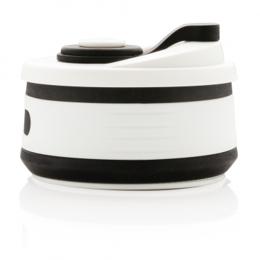 Logo trade mainoslahjat tuotekuva: Kokoontaitettava silikonimuki