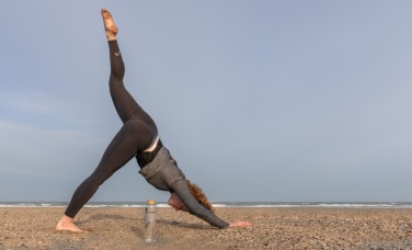 Logo trade mainostuote kuva: Impact borosilikaattilasipullo bambukannella