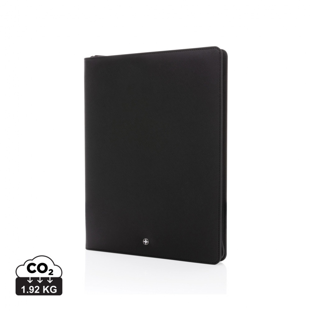 Logo trade mainostuotet tuotekuva: Swiss Peak Heritage RCS rPU A4 portfolio vetoketjulla