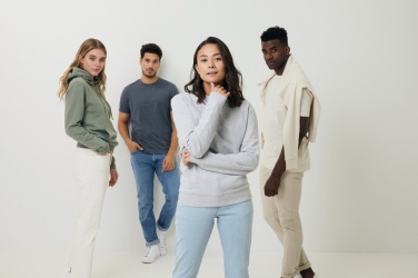 Logo trade mainoslahja ja liikelahja tuotekuva: Iqoniq Torres värjäämätön huppari kierrätetystä puuvillasta