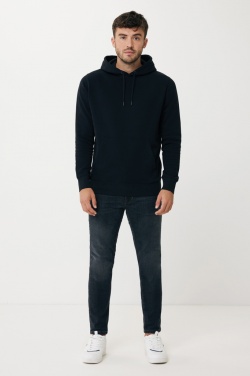 Logo trade mainostuotet tuotekuva: Iqoniq Rila kevyt huppari kierrätetystä puuvillasta