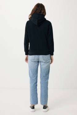 Logo trade mainoslahja kuva: Iqoniq Rila kevyt huppari kierrätetystä puuvillasta