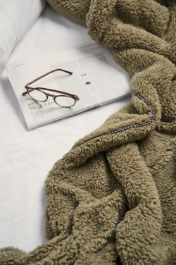 Logo trade liikelahja kuva: VINGA Maine GRS kierrätetty kaksinkertainen torkkupeitto