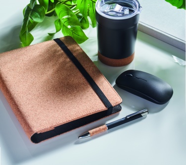 Logotrade mainoslahja ja liikelahja kuva: A5 kansio korkkia