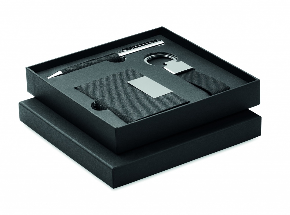 Logotrade liikelahja tuotekuva: Midocean 3-osainen lahjasetti lahjapakkauksessa mukautettavalla painatuksella