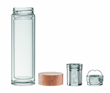 Logotrade mainoslahjat ja liikelahjat tuotekuva: Borosilikaattilasipullo München