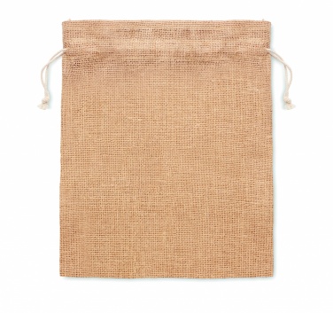 Logotrade liikelahja mainoslahja kuva: Pieni juuttilahjapussi