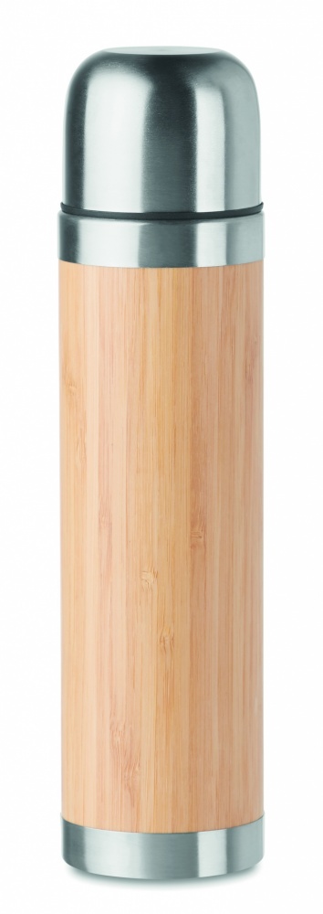 Logotrade liikelahjat kuva: Bambu termospullo 400ml CHAN BAMBOO